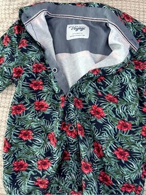 Craft + Flow 🌺 Hibiscus Tropical Button Down
